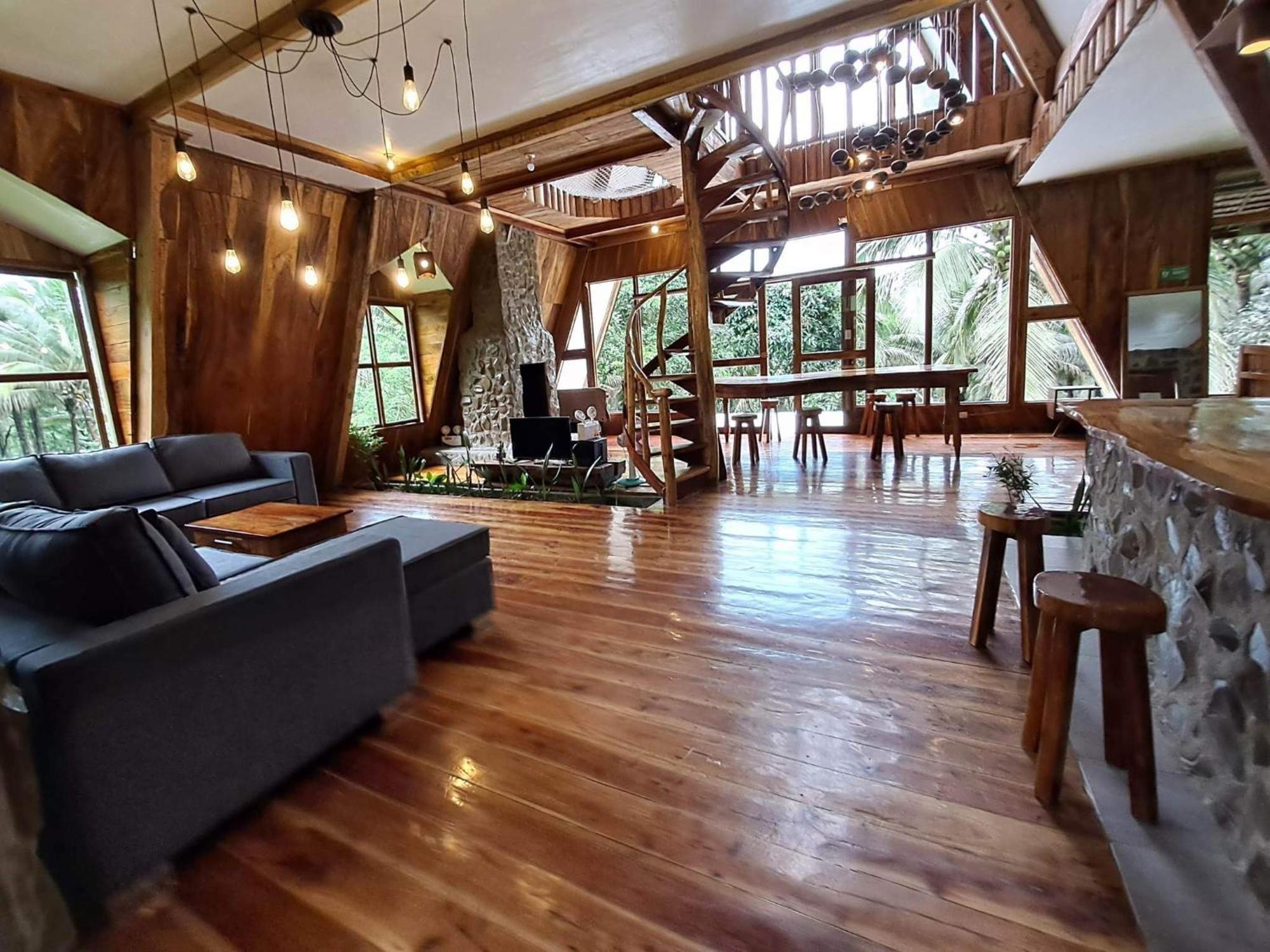 Camiguin Volcano Houses - A-Frame House Mambajao Exterior photo