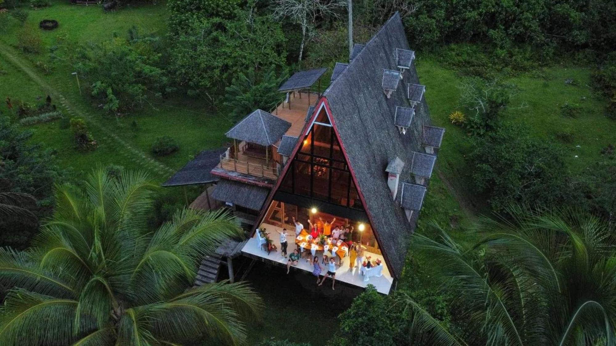 Camiguin Volcano Houses - A-Frame House Mambajao Exterior photo